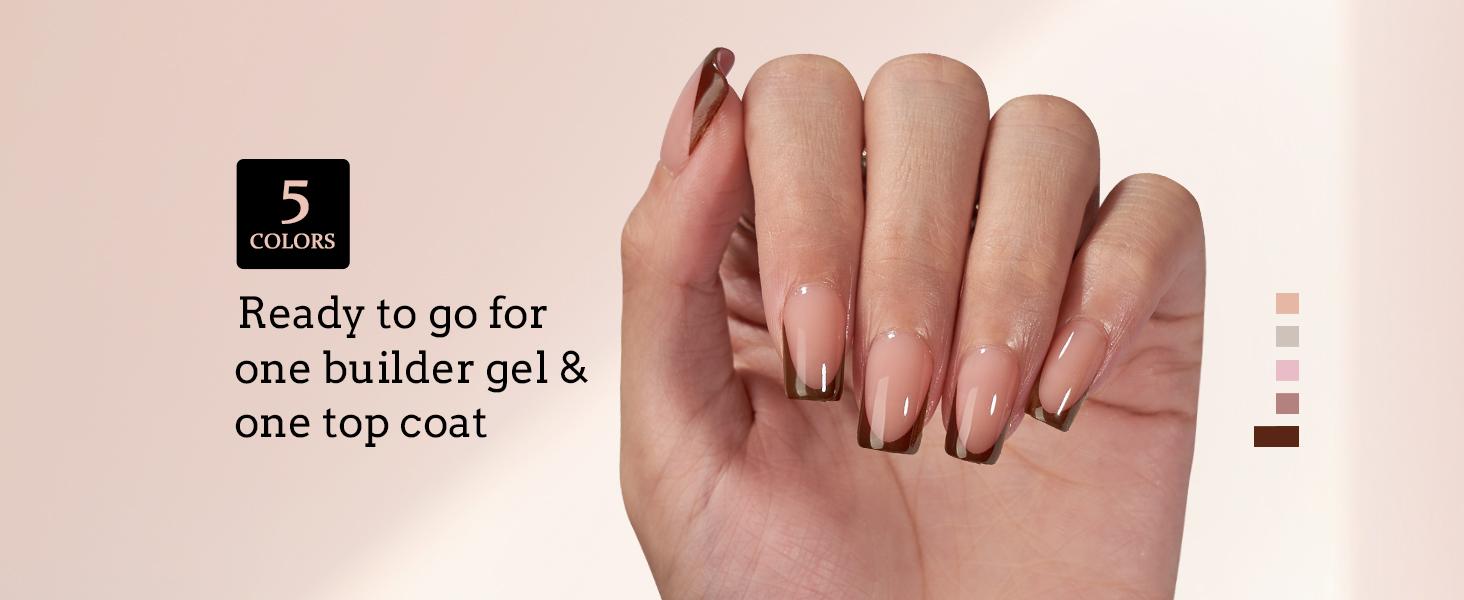 BTArtboxnails XCOATTIPS Press on Nails - 150pcs  Fall Short Square or Almond or Coffin French Tips, Skin Tones Soft Gel False Nail, Soak Off Acrylic Fake Nails Extensions