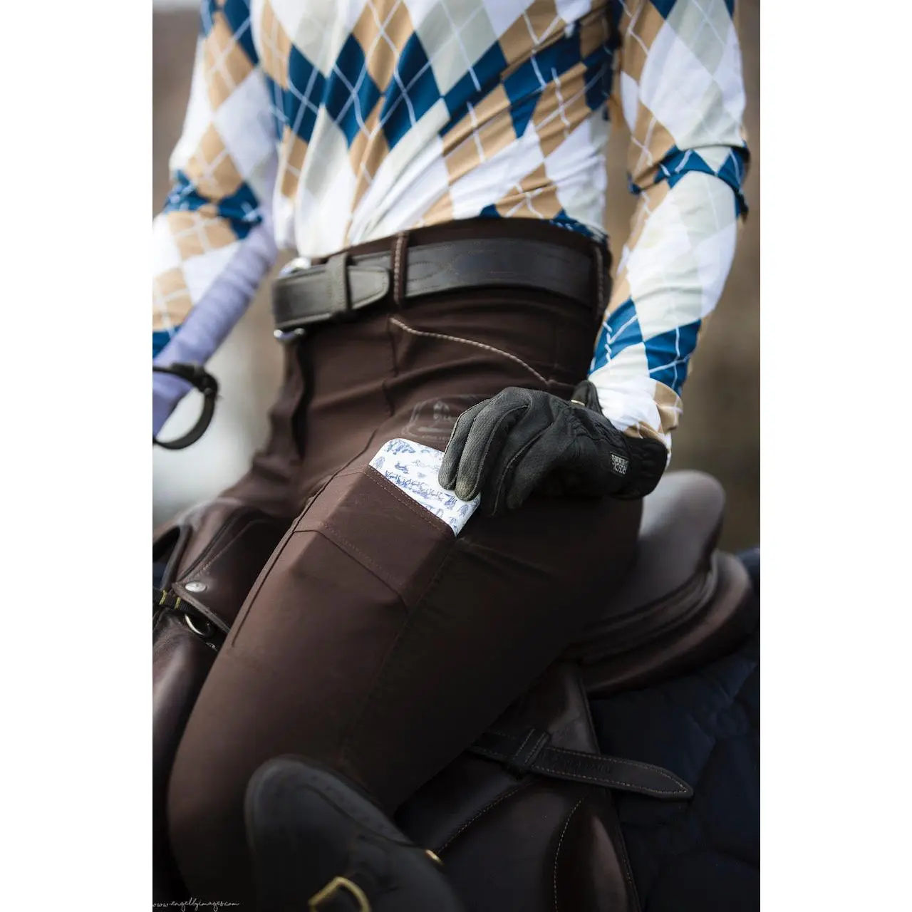 BREEKS K/P chocolate brown