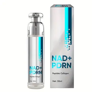 NAD+ PDRN Advanced Face Serum - Intense Hydration & Firming Essence - Revitalizing Skin Glow Formula - Pore Refining & Elasticity Support - Alcohol-Free Skin Care - Holiday Gift Edition - 1.7 fl.oz (50ml)