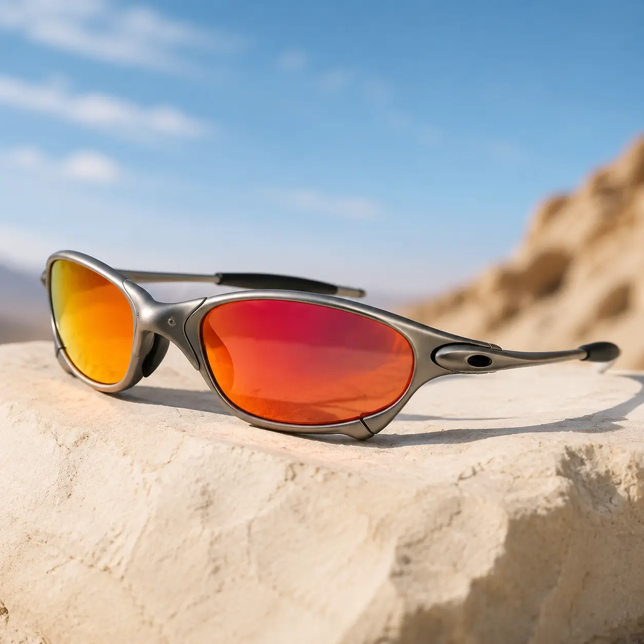 Men’s Polarized Sports Sunglasses, Lightweight UV Protection Driving Shades, Outdoor Motorcycle Riding Glasses, Stylish Wraparound Eyewear for Cycling Fishing Hiking, Father’s Day Gift for Men