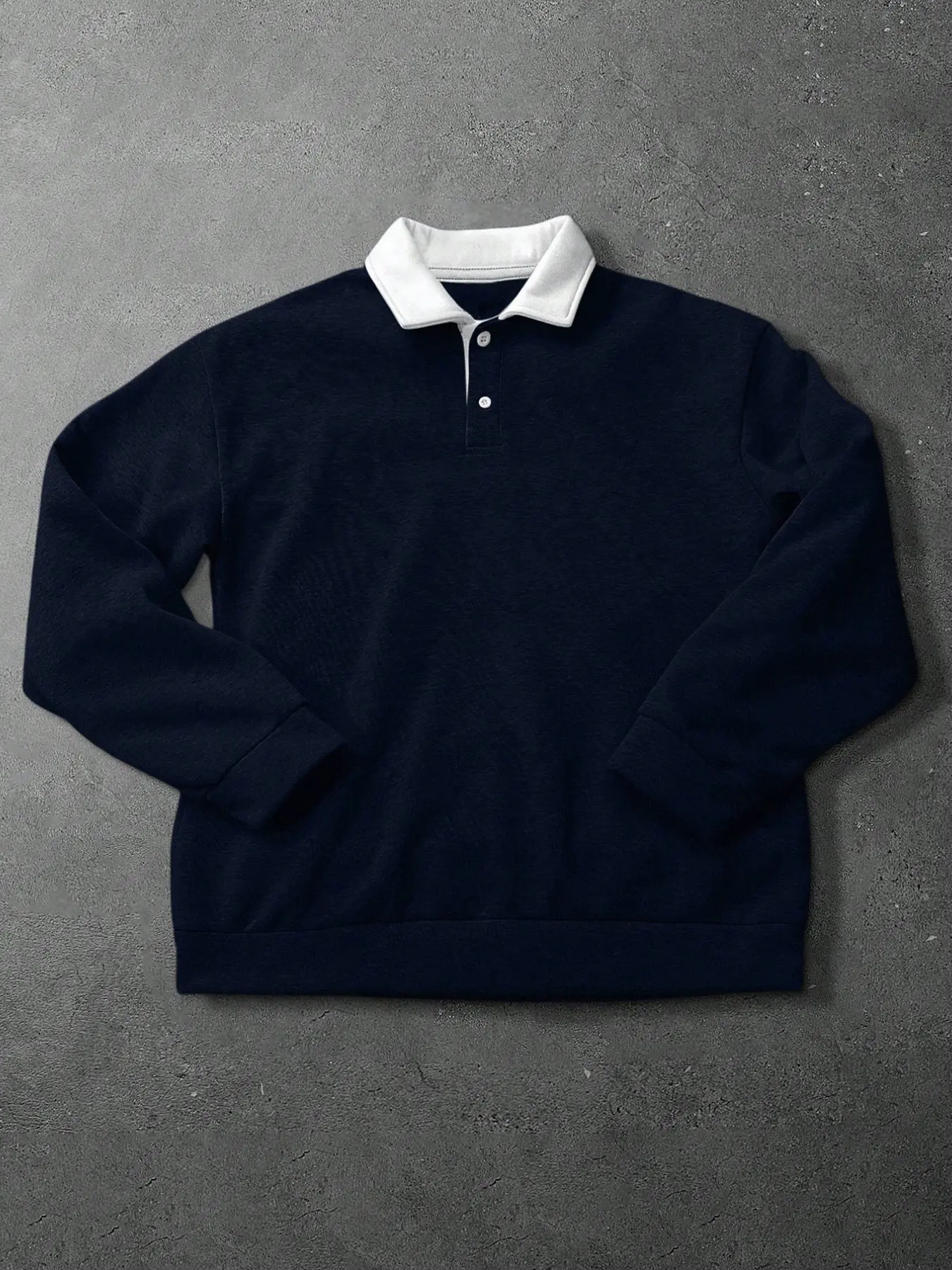Men's Loose Fit Colorblock Collar Fashion Sporty Sweater Knitwear Tops, Perfect for Spring & Summer, Casual Daily Wear, Short Sleeve Fitted Design