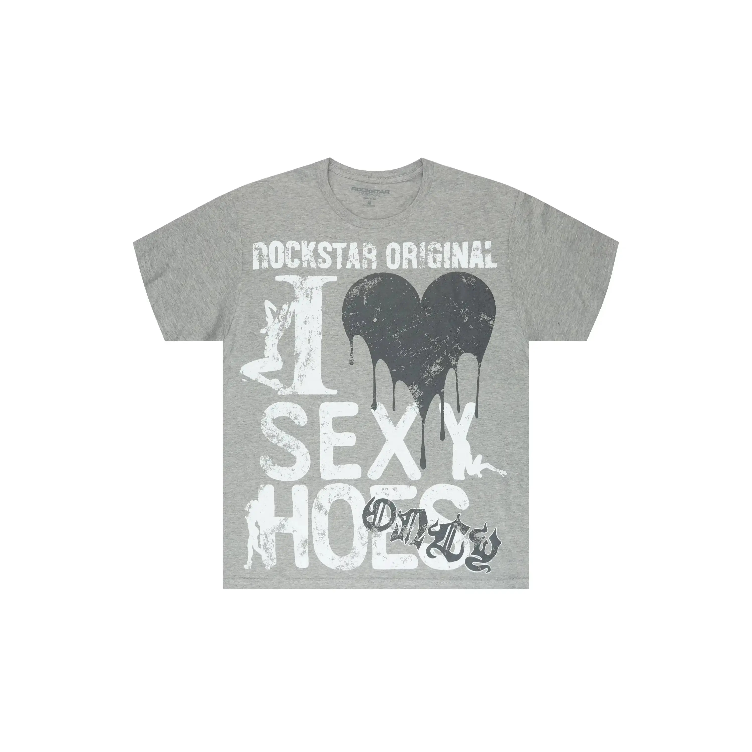 Sovar Grey Oversized Graphic T-Shirt
