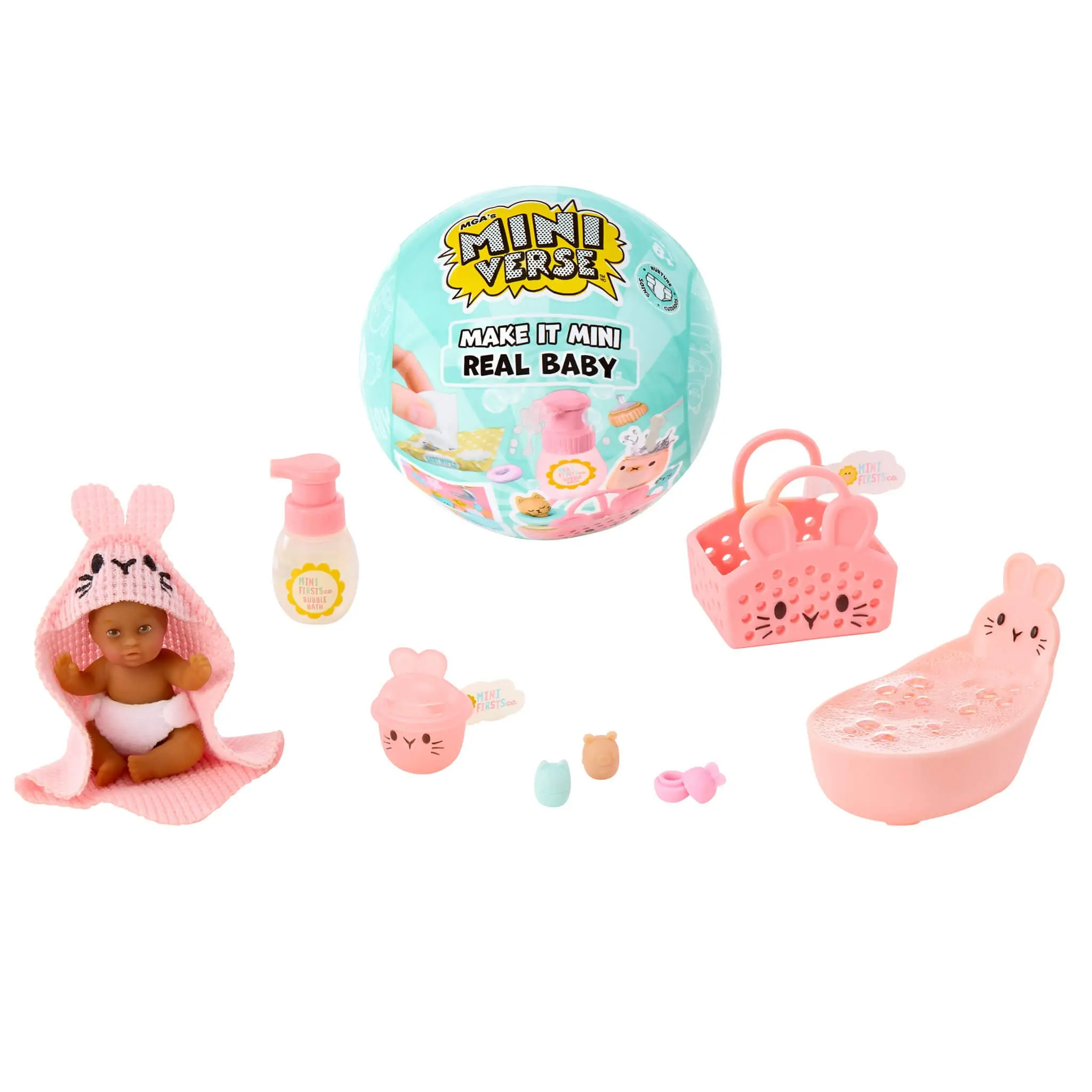 MGA's Miniverse Make It Mini Real Baby Nurture Mini Collectibles