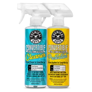 CHEMICAL GUYS Ragtop Renew Convertible Top Cleaner & Protectant Bundle – Complete Care Kit for Fabric & Vinyl Soft Tops, Gently Cleans Dirt & Stains, Adds Long-Lasting UV Protection to Prevent Fading, Discoloration & Weather Damage