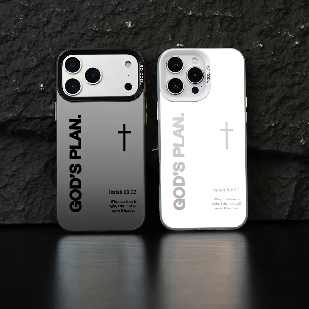 God's Gift Cross Isaiah phone case,  faith, personality,silicone protective case, durable and shock resistant, suitable for iPhone 17 Pro Max, 16 Pro Max, 15 Pro, 14, 13, 12, 11 and Samsung Galaxy S25, S24, S23, S22 series Christ phone cases. A122 ﻿