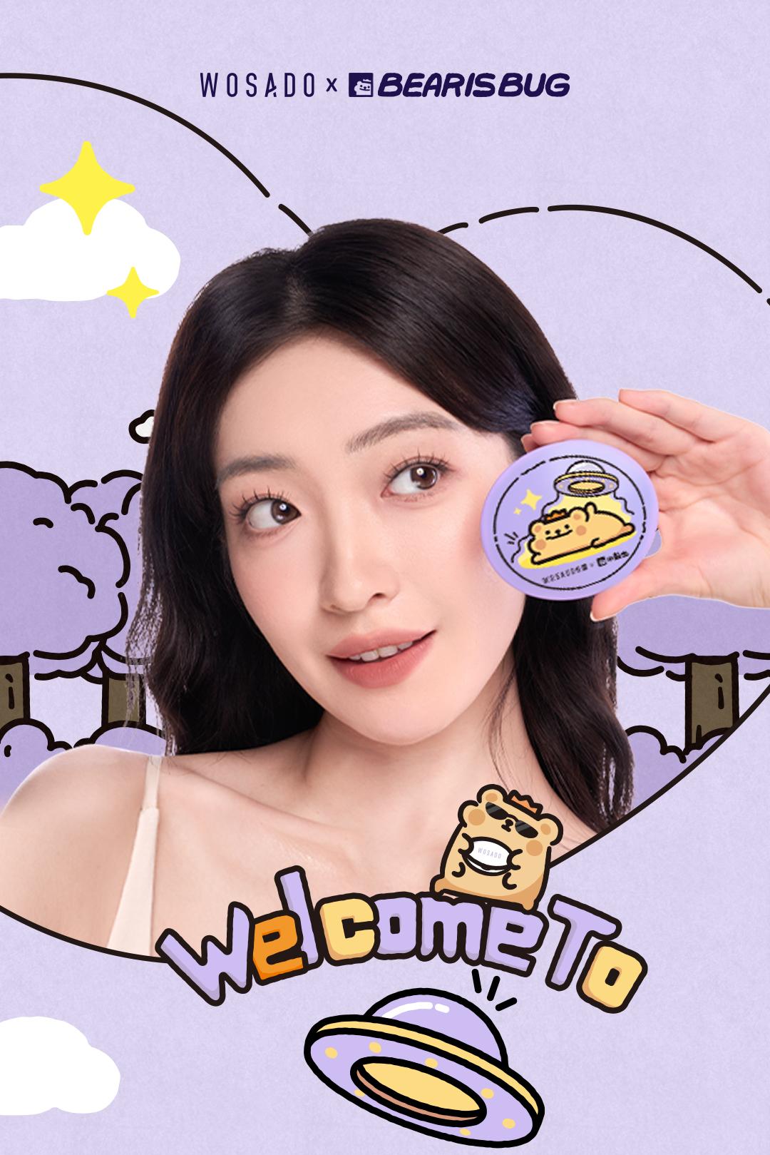 Wosado Soft Magnetic Eyelashes All-in-One Box, BearisBug Limited Edition Magnetic Eyelash Extensions, Waterproof, Reusable, Glue-Free, Eyeliner-Free Makeup Cosmetic