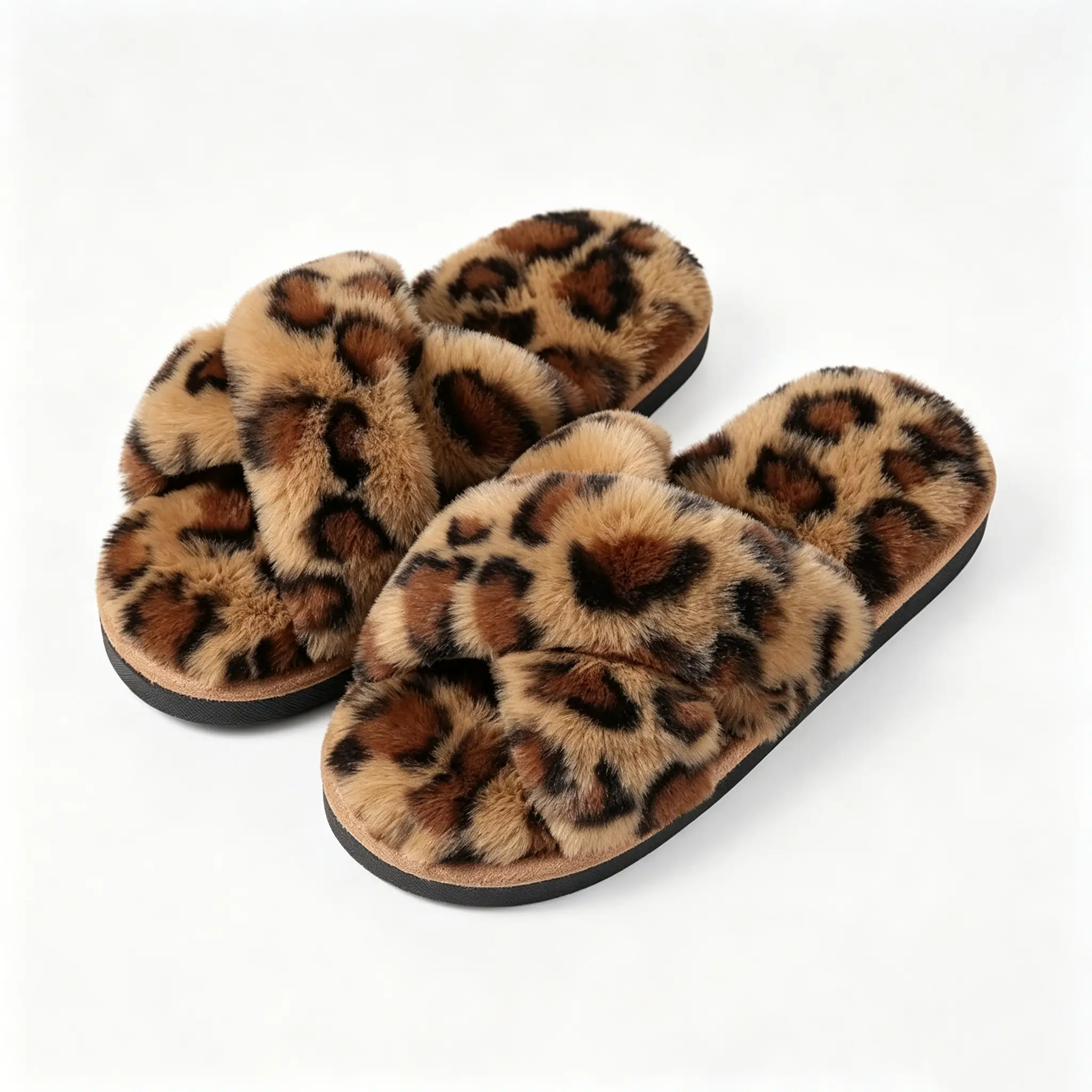Women's Love Slippers, Fuzzy Memory Foam Lightweight | Soft plush heart slippers cozy house slides non slip indoor outdoor breathable comfy gift for mom wife family