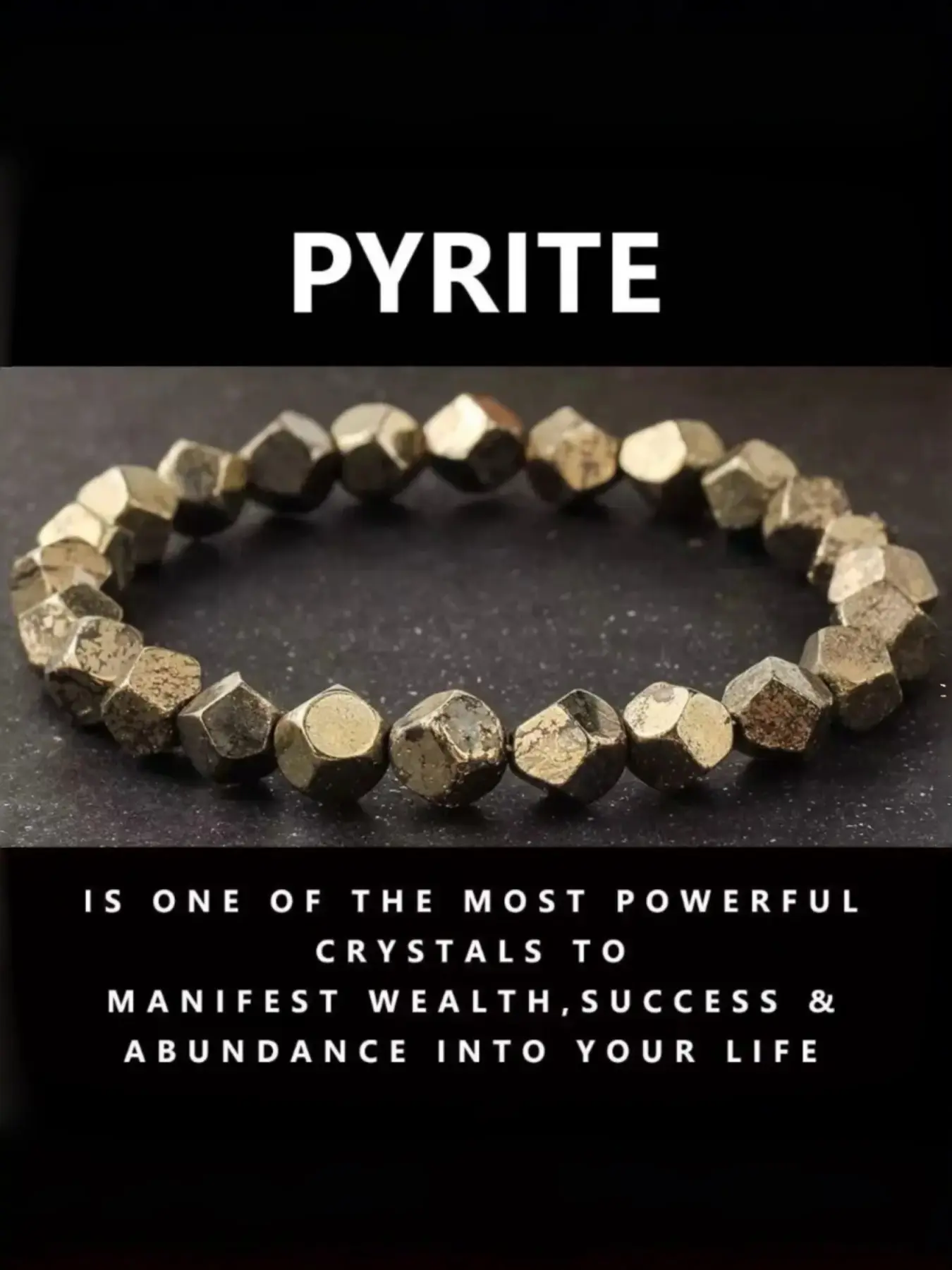 Pyrite Chalcopyrite Wealth Bracelet, Handmade Irregular Cut Natural Stone Bangle, Prosperity Guardian Energy Jewelry for Women & Men, High Quality Bracelet, Stackable Bracelets, Crystal Bracelet, Crystals Bracelets