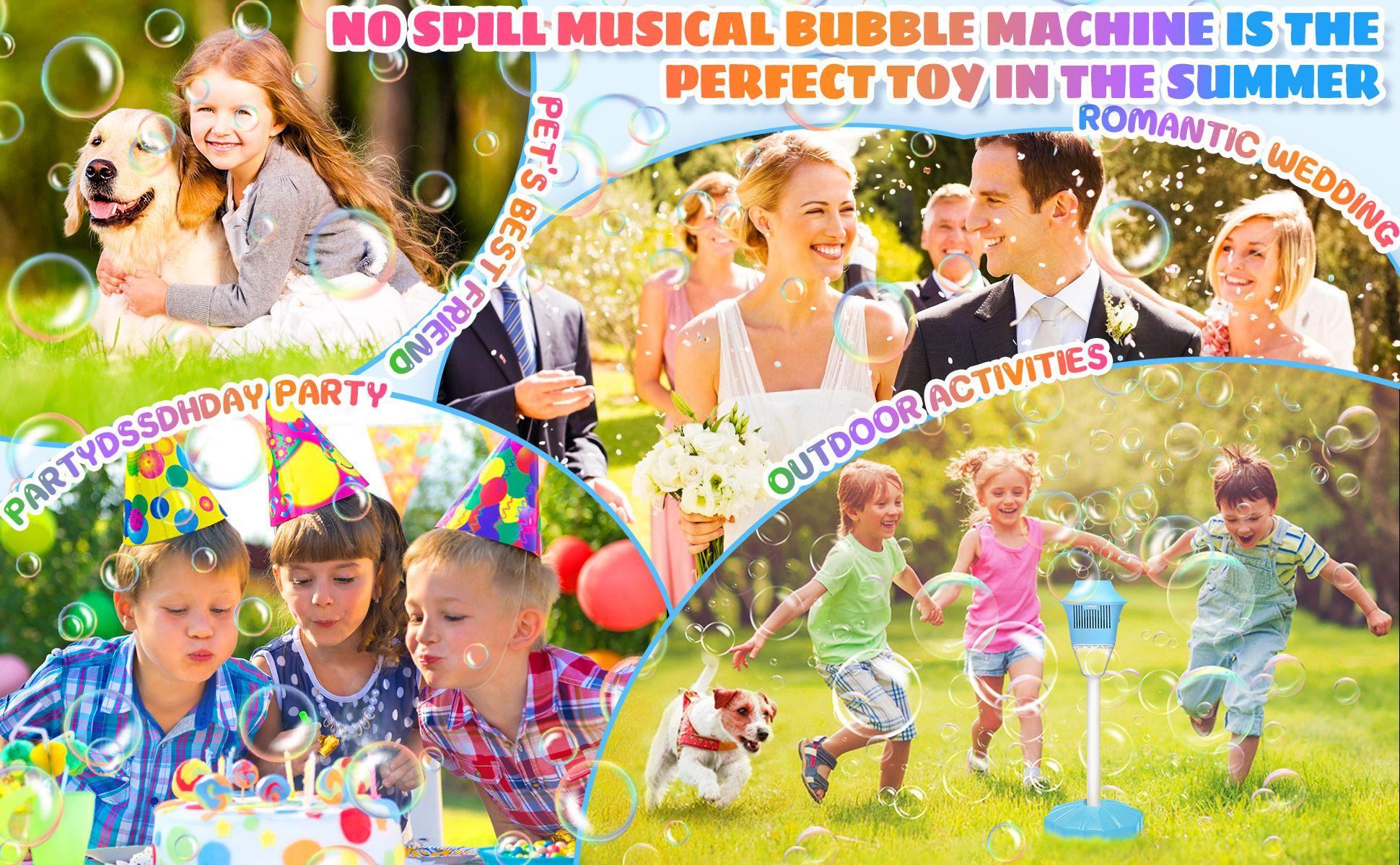 Portable Automatic Handheld Party Bubble Machine - Rechargeable Blower with Lights, Tornado Bubbles, Spring Summer Kids Outdoor Play Cool Gift Portable Automatic Handheld Party Bubble Machine - Rechargeable Blower with Lights, Tornado Bubbles, Spring Summer Kids Outdoor Play Cool Gift