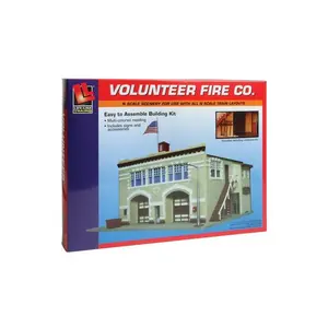 Life-Like Products (433-7483) | Volunteer Fire Company (Kit) | N Scale