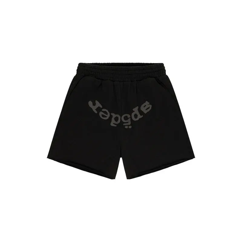 Sp5der OG Web V2 Phantom Sweatshort Black (men) by StockX