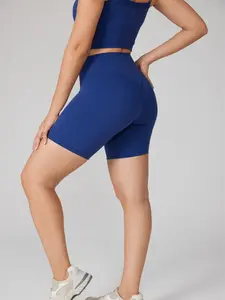 Unissu Hugcurve Basic Minimalist No Front Seam 6" Biker Shorts SpringStatements