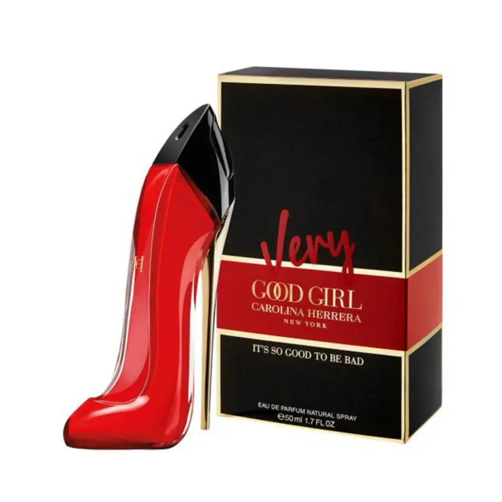 Carolina Herrera Very Good Girl Eau de Parfum Spray - Women's Fragrance, Floral Fruity Perfume with Litchi, Rose & Vanilla Notes, Personal Care for Women with Fresh Top to Wake Up Your Mood
