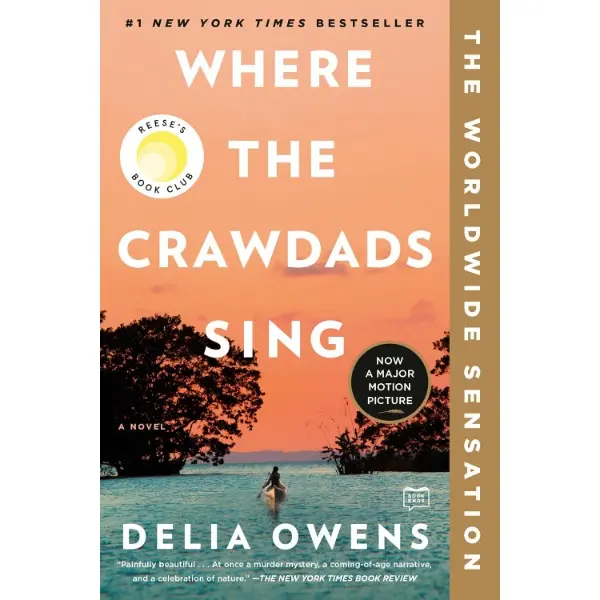 Where the Crawdads Sing Hardcover Novel - Reese's Book Club Pick, Mystery, Romance Books Recs, Beautiful Nature Writing, BookTok Trending Read, Major Motion Picture Adaptation, Literature & Art Reading Materials