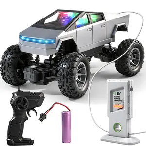 2.4GHz Cyber RC Truck – 4WD Rechargeable All-Terrain Monster Car