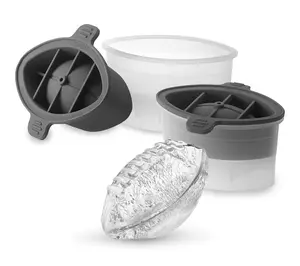 Tovolo Set of 2 Football Ice Molds