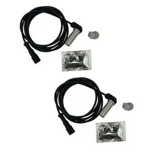 2 Pack of TORQUE Truck ABS Brake Sensor Kit 5.6' ft 90 Degree Replaces Meritor, Wabco R955341 Heavy Duty (2 x TR955341)