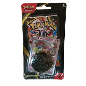 Pokemon Mega Evolution Blister Pack (1 Booster Pack, Promo Card & Coin)
