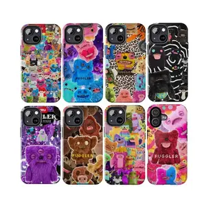 Fuggler Funny Ugly Monster Phone Case, Quirky Plush Creature Aesthetic For iPhone