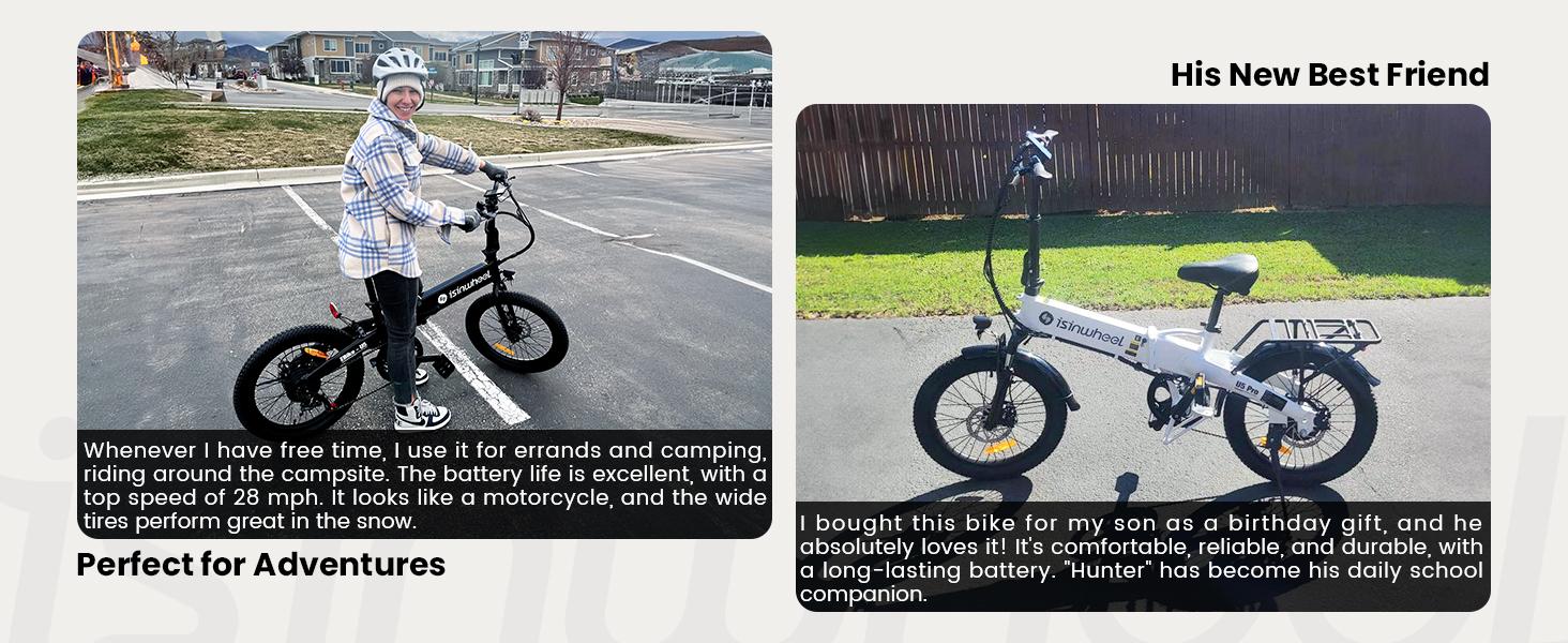 R5 PRO High-Speed Electric Bike for Adults, 20MPH 50 Miles Folding Ebike, 7 Speeds Modes, 20'*2.6'' Fat Tires, 48V 7.8 Ah Removable Battery, Dual Brake Design LED Display Electric Bicycle City Commuter Electricbikes