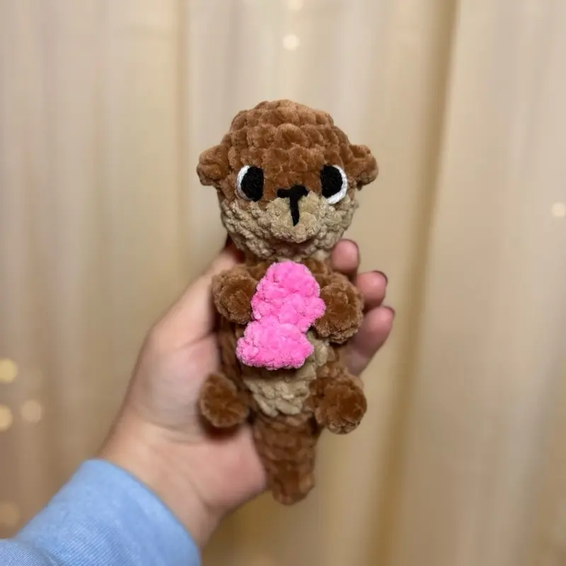 Handmade Crochet Otter