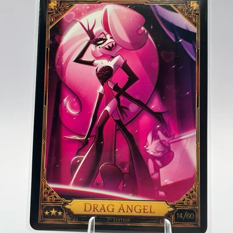 Hazbin Hotel Trading Card 2nd Edition Till The End Optichrome Foil