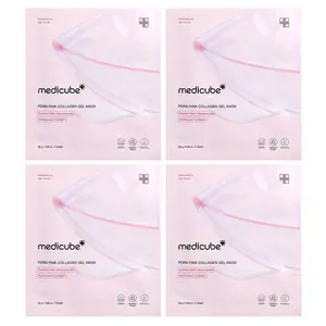 Medicube PDRN Pink Collagen Gel Beauty Mask , 4 Sheets, 0.98 oz (28 g) Each