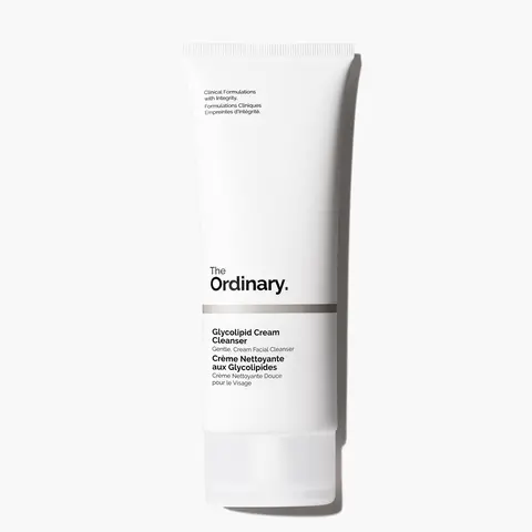 The Ordinary Glycolipid Cream Cleanser, Gentle Makeup Removal with Plant-Derived Glycolipid Agents, 5.1 Fl Oz