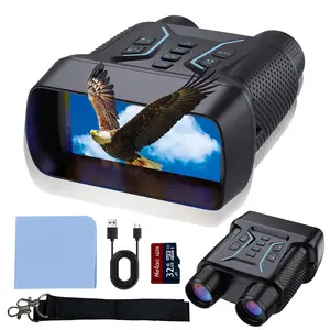 Night Vision Goggles, 4K Night Vision Binoculars for Adults 4.5'' HD Screen 32GB C_B0DT9HPBL3_images