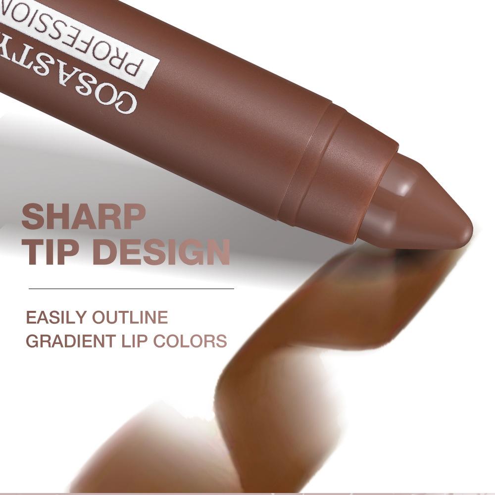 4Colors lip combo  -Waterproof, Intensely Pigmentedfor All Light Beige Types -Chocolate ColorPerfect Makeup Gift for Women -Lasting Waterproof  tint  -Lasting Matte Set Matte Long-Lasting lipstick Contouring  Creamy Matte Lipstick lippie lys lip gloss