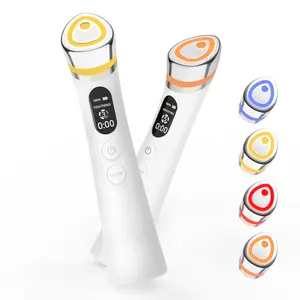 Face Lift Device – 8 in 1 Skin Tighten and Lift, LED Light Therapy for Wrinkles, Korean Skin Care, Spa-Grade Facial Massager Lift & Firm Beauty Massager (White)