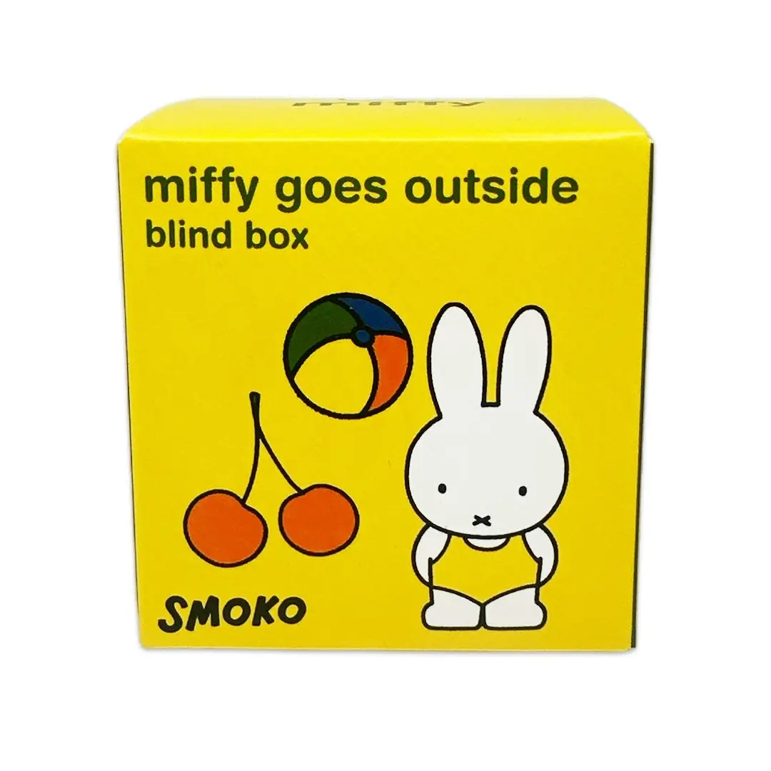 Smoko Miffy Goes Outside Plastic Collectible Blind Box Figure - New Single Figurine, Cute Bunny Themed, Outdoor Fun Blind Pack, Cute Collectibles