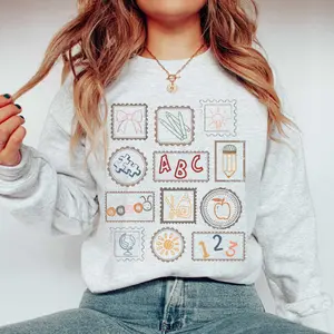 Cute Teacher Sweatshirt, Teacher Appreciation Gift, Back To School,  Elementary Teacher Shirt, Teach