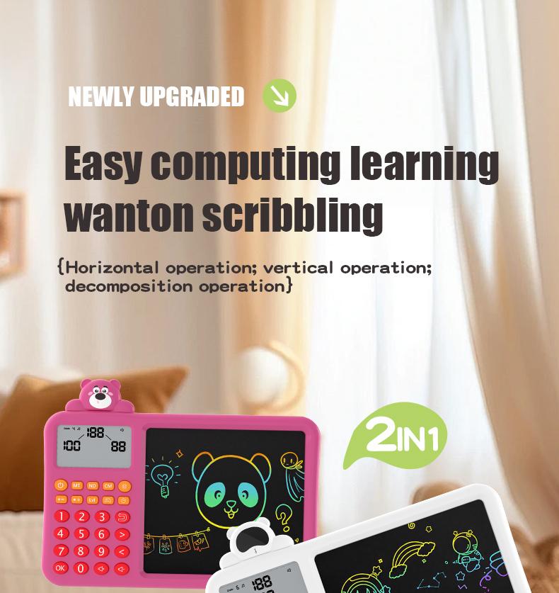Interactive STEM Math Toy for Kids | Fun Electronic Learning Game to Build Thinking & Calculation Skills | Perfect Educational Gift for Home or Travel
