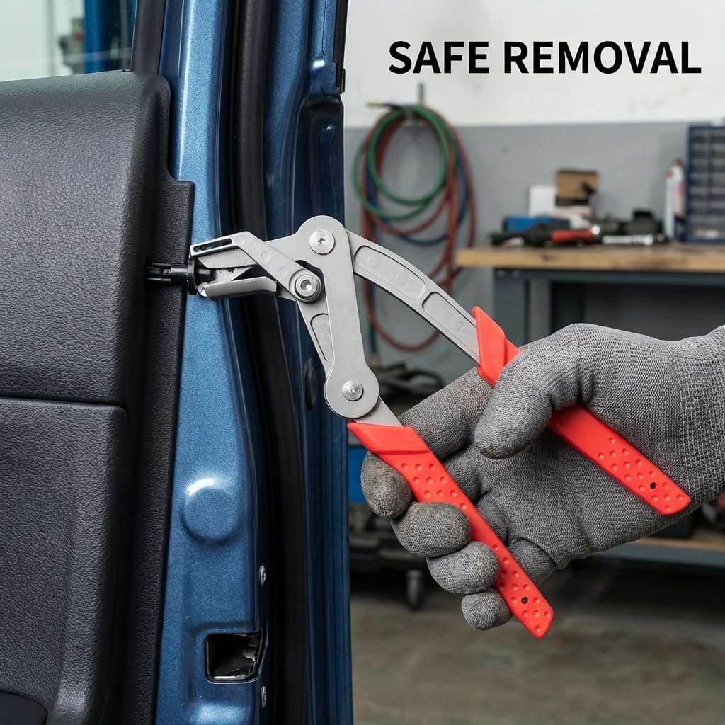 Votrek 2026 Update Clip Pliers and Disassembly Tools for Door Panels Trim Clips Rivets and Interior Panels Essential for Every Mechanic with Powerful Grip and Longer Jaws