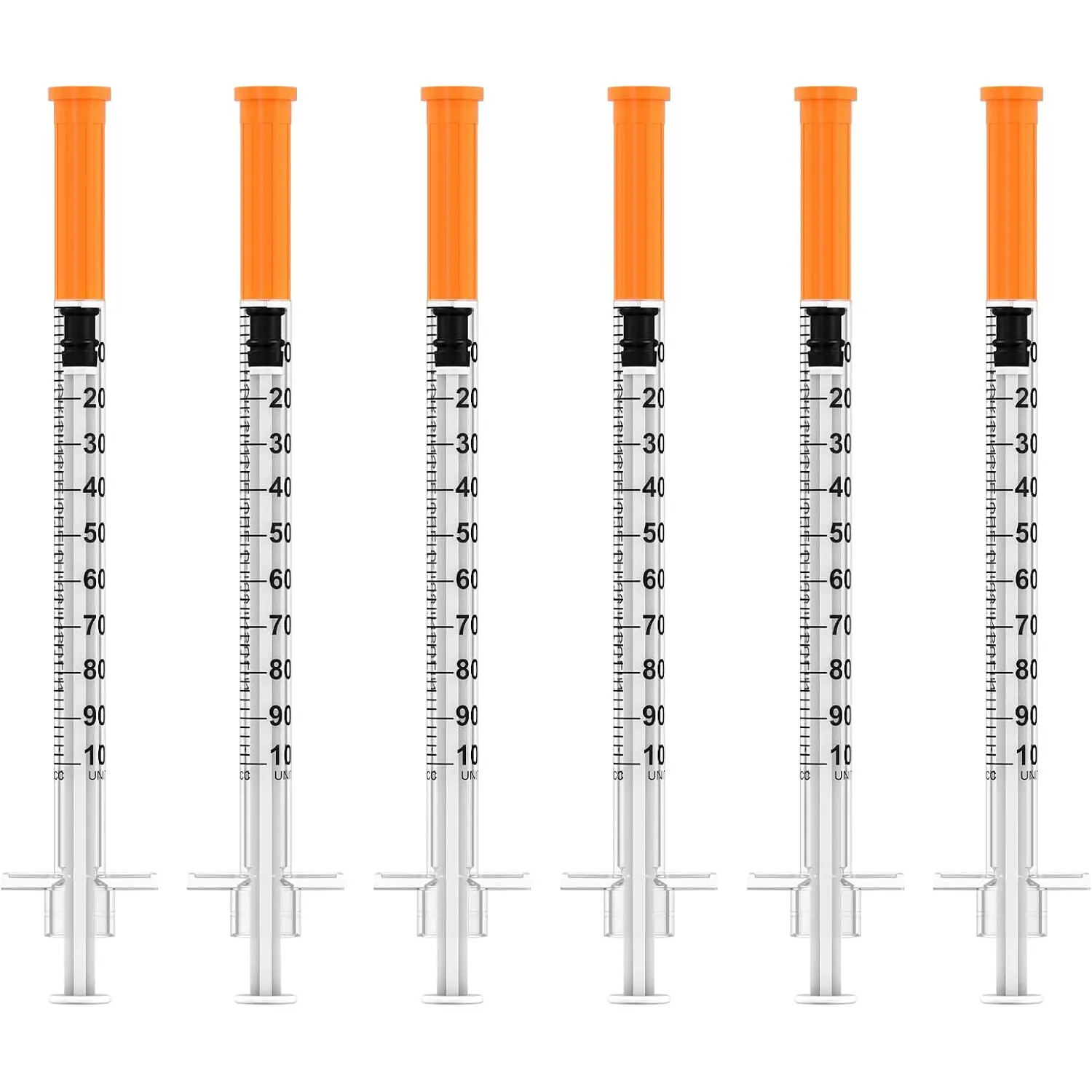 U-100 1ml/cc Disposable Syringe with 30Ga 5/16" (8mm) Needle,30 Pack Individual Wrapped, |   Lab Supplies