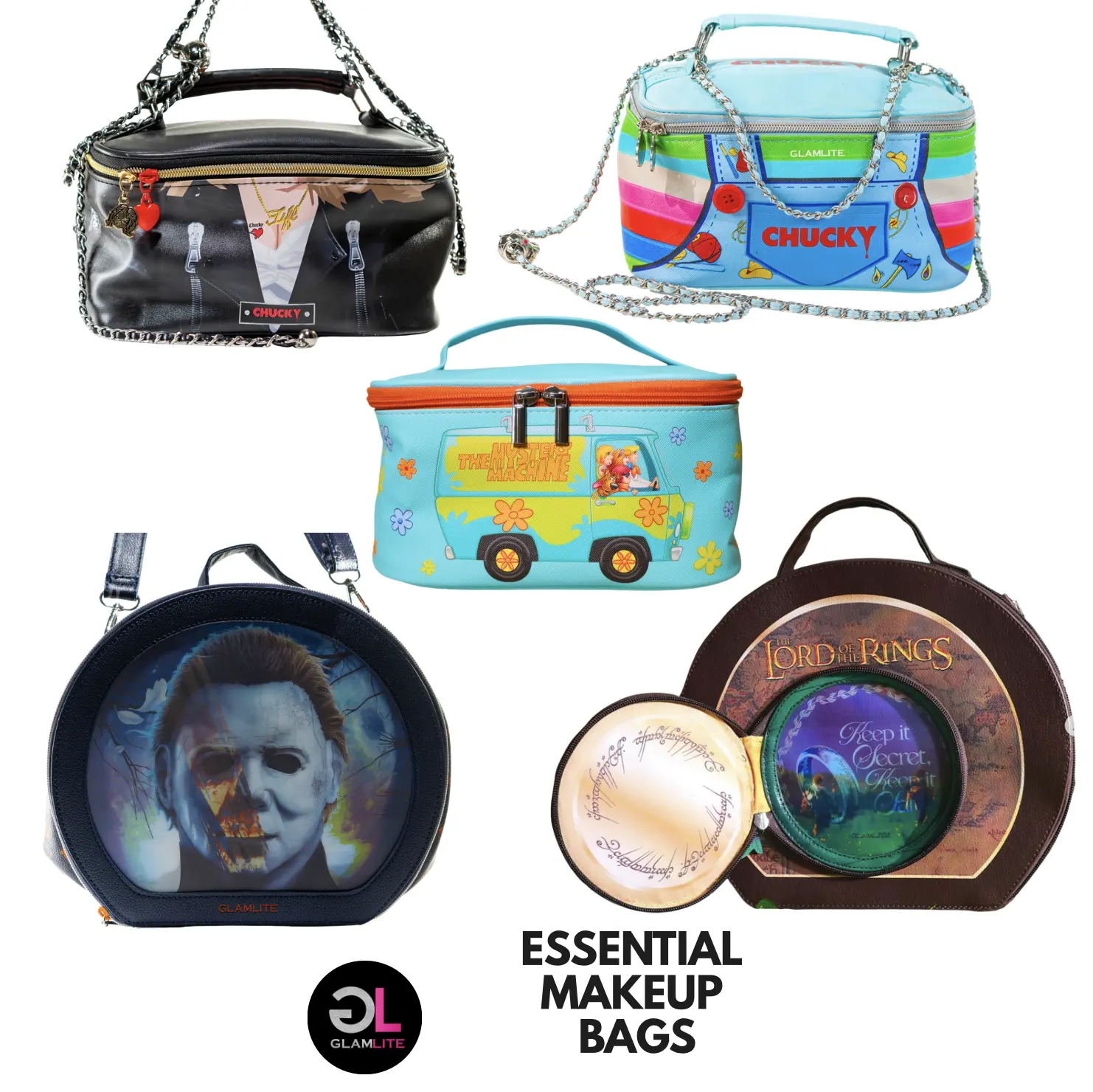Glamlite Essential Makeup Bags Glamlite Essential Makeup Bags