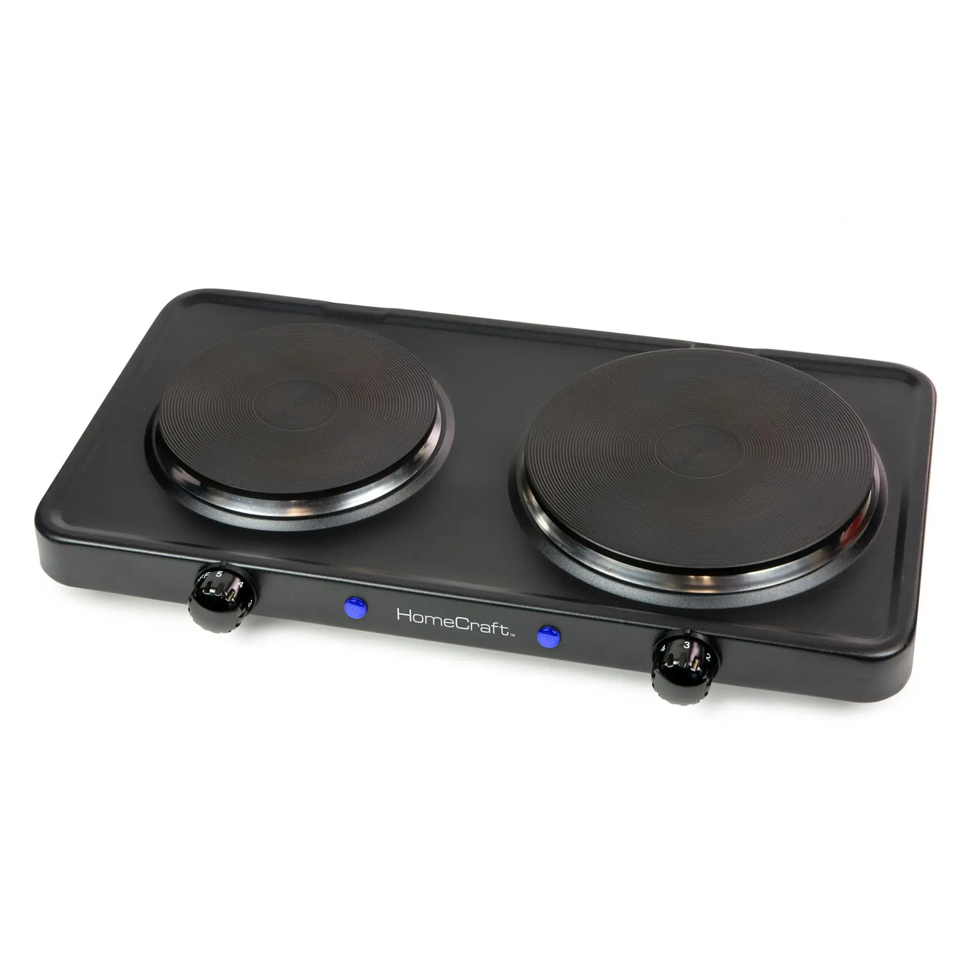 HomeCraft Double Burner Hot Plate