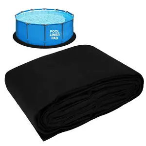 Swimline Hydrotools Above Ground Round Liner Pad, Pool Protector Mat, 12 Ft