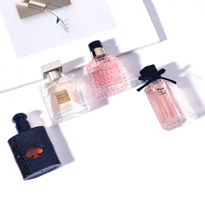 Women’s Perfume, featuring four distinct fragrance notes; feminine and refined; ideal for everyday wear and travel; long-lasting scent; 25 ml/30 ml women’s fragrance travel gift set (four pieces).