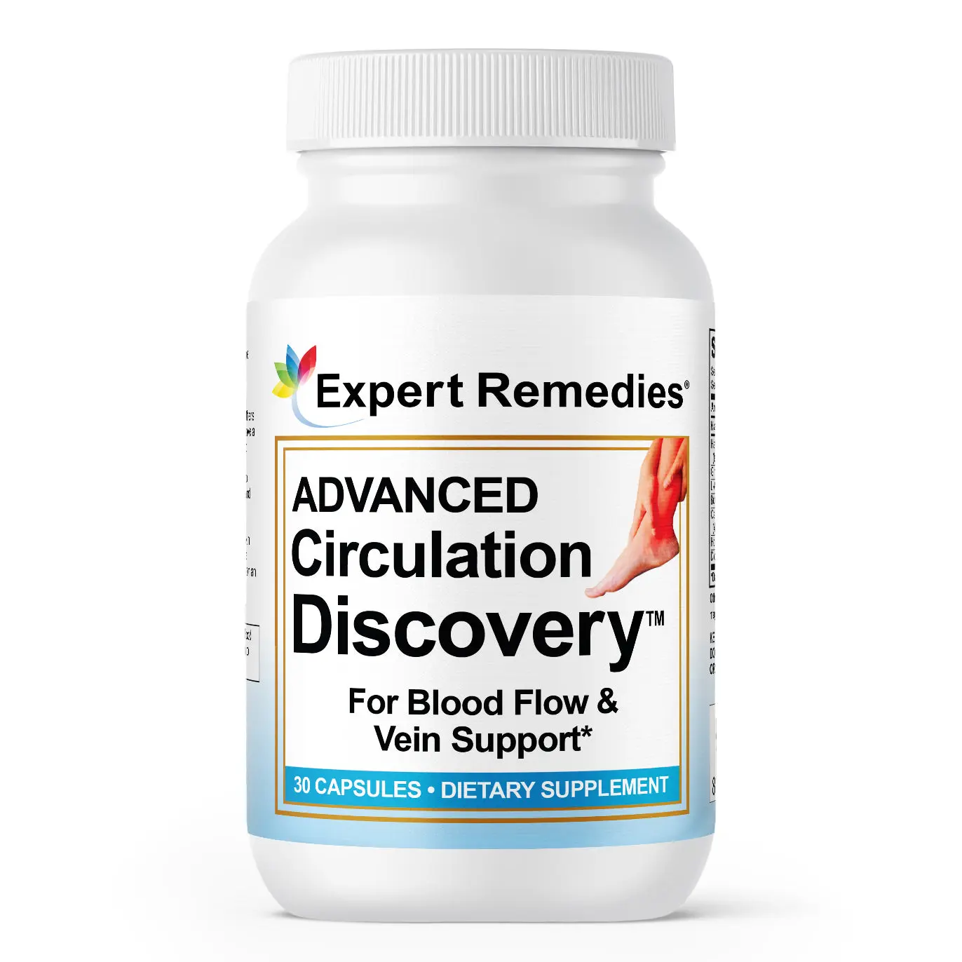 Advanced Circulation Discovery® Clinical Backed Botanical Blend Dietary Supplement - Cayenne & Sweet Orange Formula with Natural Ingredients, Vitamins for Heart Health, Improved Flow, Cholesterol Control