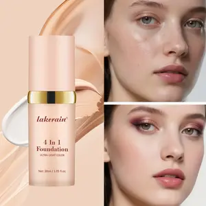 4-in-1 Foundation – Hydrating, Fresh & Lightweight Long-Wearing Formula All-in-One Moisturizing Concealer with Daily Natural Coverage