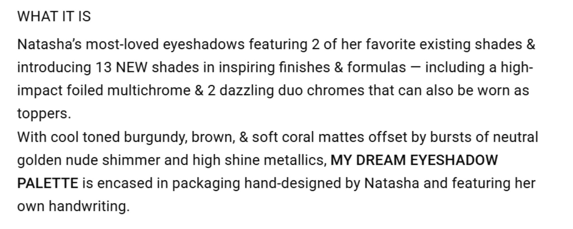 Natasha Denona MY DREAM EYESHADOW PALETTE - Midi-Sized Makeup Palette with 15 Eyeshadows Inspired by Life Elements - Makeuppalette