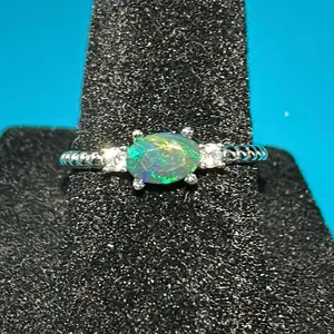 Ethiopian opal ring size 7