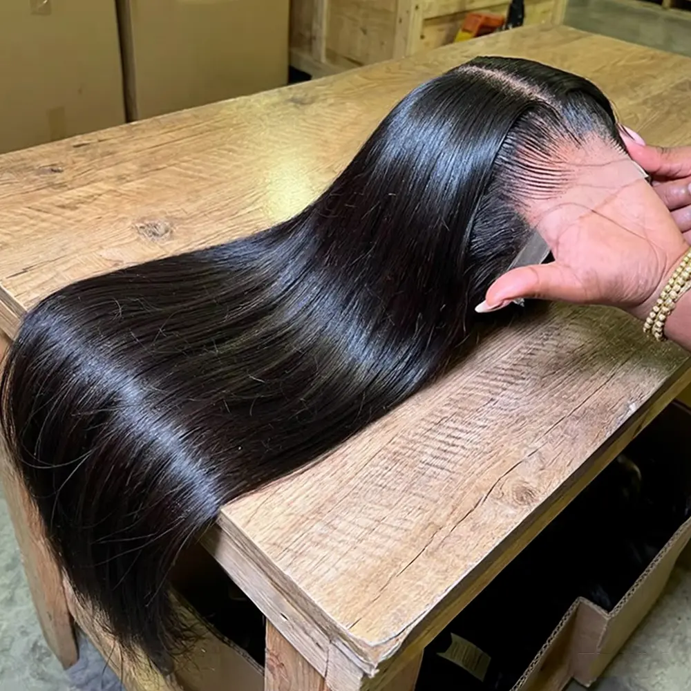 CORIIANA 250% 13x6 HD Lace Frontal Wig Human Hair Brazilian Straight Human Hair Lace Front Wigs For Black Women Pre Plucked