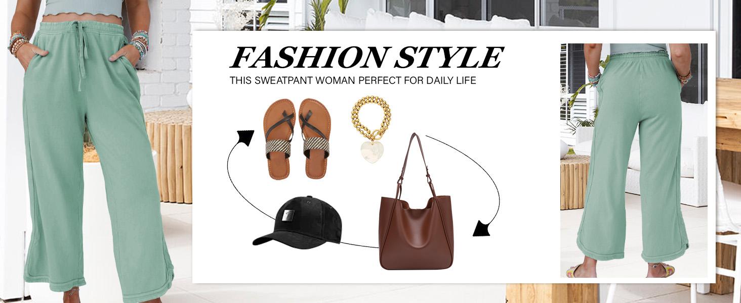 Hixiaohe Womens Washed Wide Leg Sweatpants Vintage High Waist Baggy Pants Drawstring Athletic Palazzo Trousers with Pockets TikTokShopBlackFriday Hixiaohe Womens Washed Wide Leg Sweatpants Vintage High Waist Baggy Pants Drawstring Athletic Palazzo Trousers with Pockets TikTokShopBlackFriday