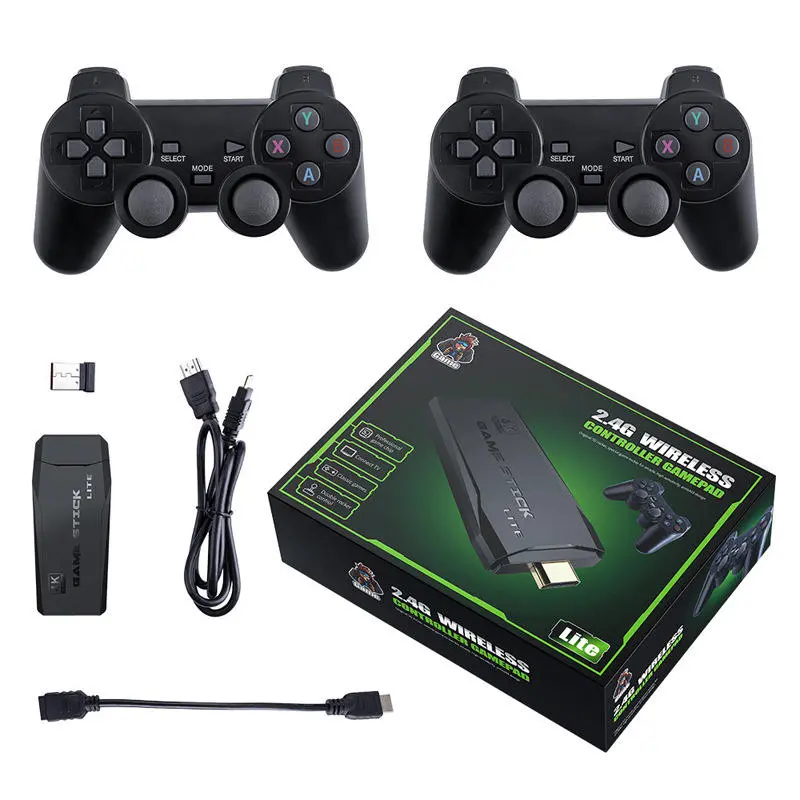 M8 Retro TV Video Game Stick, Classic Games, 2 Controllers for Home Gaming (Kids & Adults) M8 Retro TV Video Game Stick, Classic Games, 2 Controllers for Home Gaming (Kids & Adults)
