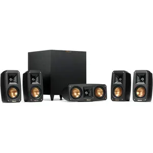 Klipsch Black Reference Theater Pack 5.1 Surround Sound System