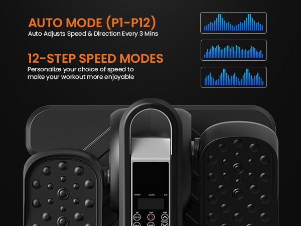 Under-Desk Elliptical Machine - Compact, Quiet Mini Pedal Exerciser with Adjustable Speed, LED Display, Portable Fitness Solution for Home, Office Workouts Under-Desk Elliptical Machine - Compact, Quiet Mini Pedal Exerciser with Adjustable Speed, LED Display, Portable Fitness Solution for Home, Office Workouts