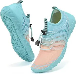 WateLves Water Shoes Men Women Barefoot Beach Swim Shoes Quick-Dry Aqua Socks Pool Shoes for Surf Yoga Water Aerobics#SummerVibes summervibes